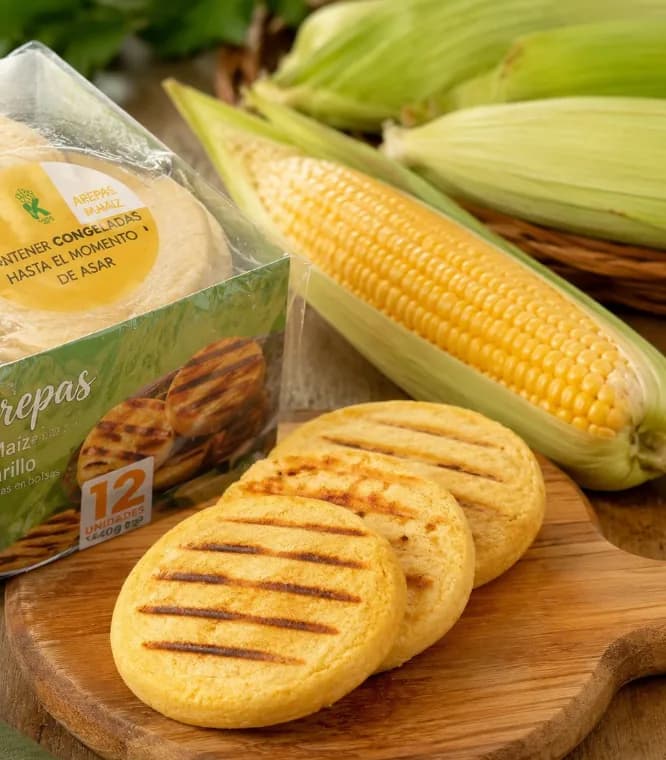Arepa de Maíz — Fresh Lovers
