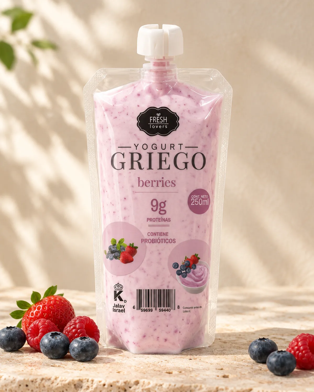 Yogurt Griego Pouch · berries — Fresh Lovers