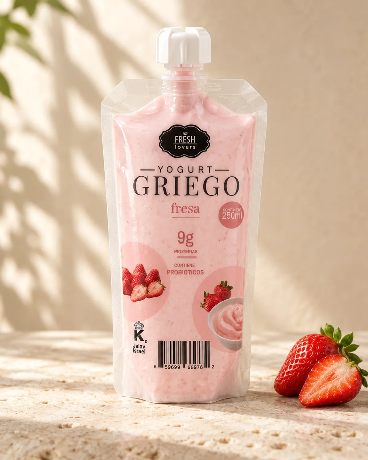Yogurt Griego Pouch · fresa — Fresh Lovers