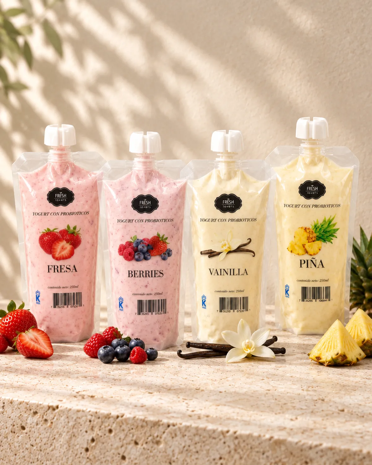 Yogurt en Pouch — Fresh Lovers